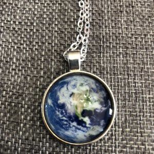 Earth Pendant Necklace